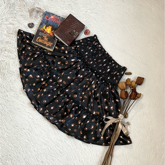 Altard State leopard print mini ruffled skirt - Picture 10 of 13